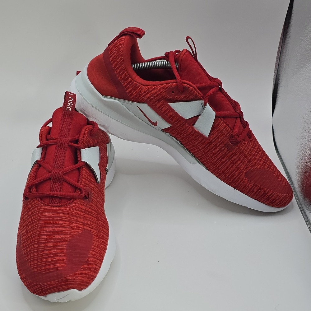 Nike Renew‎ Arena Shoes Mens Size 10.5 Red White Running Sneakers AJ5903-600 - Picture 5 of 7
